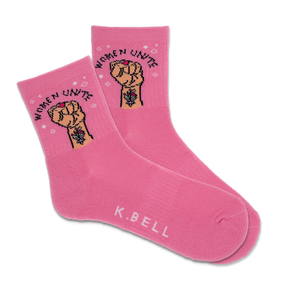 K.Bell Women's Women Unite Active Crew Sock