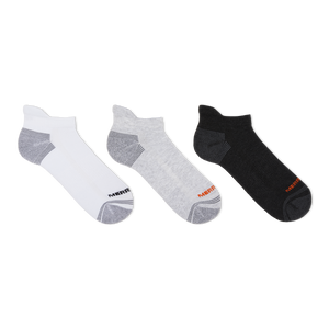 Merrell Repreve Cushioned Hiker Low Cut Tab Socks 3 Pair