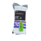 Merrell Durable, Recycled Blend All Around Crew Sock 3 Pair Pack with Blister Protection and Fast Dry Moisture Wicking thumbnail
