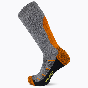 Merrell Moab Hiking Midweight Cushion Crew Sock - Coolmax Moisture Wicking and Blister Protection